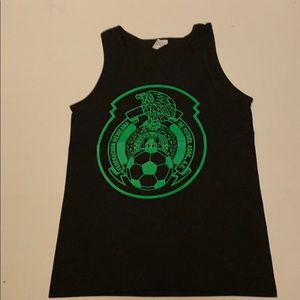 Mexico soccer men tank top shirt size Small